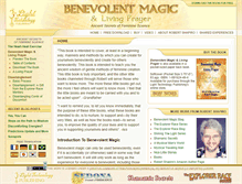 Tablet Screenshot of benevolentmagic.com